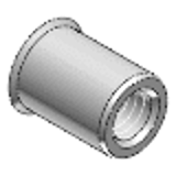 C 4404KS 1.4404 - Blind-rivet nut, round shank, type C