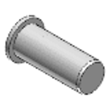 C ROFG 1.4570 - Blind-rivet nut, round shank, type C