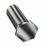 Blind self-clinching standoffs for stainless steel and other sheet metals