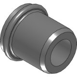 Eurosert® 39006 - Blind rivet nuts knurled shank, small countersunk head, open end