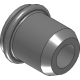 Nutsert®-TS 9658 - Blind rivet nuts small countersunk head, open end