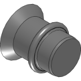 UT/FESG - Blind rivet nuts countersunk head, round shank, closed end