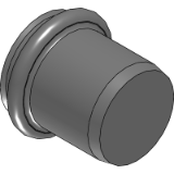 UT/ROKSG - Blind rivet nuts small countersunk head, round shank, closed end