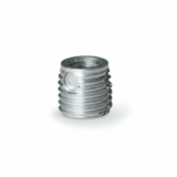 FASTEKS® - Self-cutting threaded inserts with chip reservoir, short
