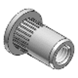 RC 4404F 1.4404 - Blind-rivet nut, knurled shank, type RC