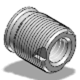 TRISERT® - Steel - Threaded inserts for light metals and plastics with a small head diameter